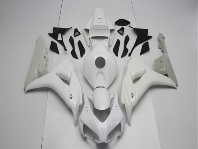 2006-2007 Honda CBR1000RR Motorcycle Fairings - White Silver Canada for Sale