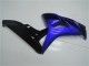 2006-2007 Honda CBR1000RR Motorcycle Fairing Kits - Blue Glossy Black Canada for Sale