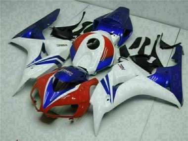 2006-2007 Honda CBR1000RR Motorcycle Fairing Kits - White Red Blue HRC Canada for Sale