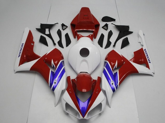 2006-2007 Honda CBR1000RR Motorcycle Fairing - White Red Blue Canada for Sale