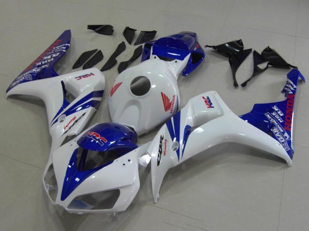2006-2007 Honda CBR1000RR Motorcycle Fairings - White Blue Red HRC Canada for Sale