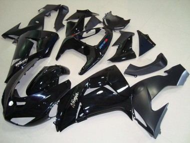 2006-2007 Kawasaki ZX10R Motorcycle Fairings - Glossy Black Matte Black White Ninja Canada for Sale