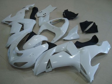 2006-2007 Kawasaki ZX10R Motorcycle Fairings - White Canada for Sale