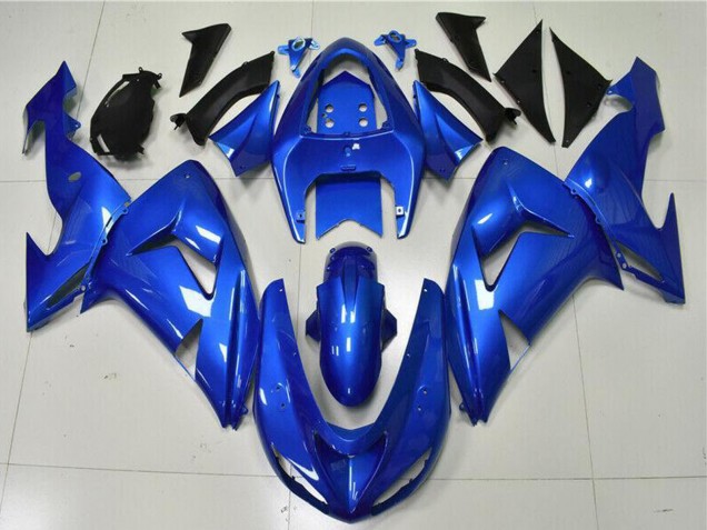2006-2007 Kawasaki ZX10R Motorcycle Fairing - Blue Canada for Sale