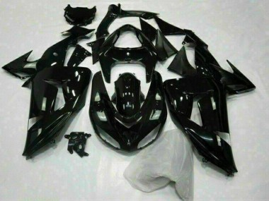 2006-2007 Kawasaki ZX10R Motorcycle Fairing - Glossy Black Canada for Sale