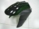 2006-2007 Kawasaki ZX10R Motorcycle Fairing Kits - Glossy Black Red Flame Canada for Sale