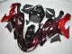 2006-2007 Kawasaki ZX10R Motorcycle Fairing - Glossy Black Red Flame Canada for Sale