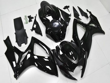 2006-2007 Suzuki GSXR 600/750 Bike Fairings - Glossy Black Canada for Sale