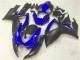 2006-2007 Suzuki GSXR 600/750 Motorcycle Fairings - Blue Matte Black Canada for Sale