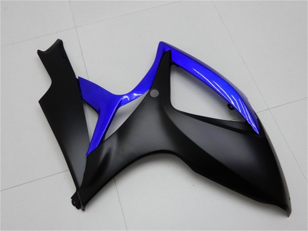 2006-2007 Suzuki GSXR 600/750 Motorcycle Fairings - Blue Matte Black Canada for Sale