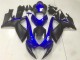 2006-2007 Suzuki GSXR 600/750 Motorcycle Fairings - Blue Matte Black Canada for Sale