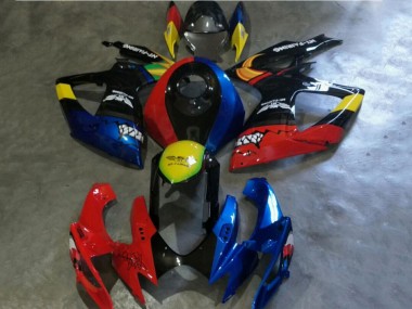 2006-2007 Suzuki GSXR 600/750 Motorcycle Fairings - Red Blue Yellow Canada for Sale