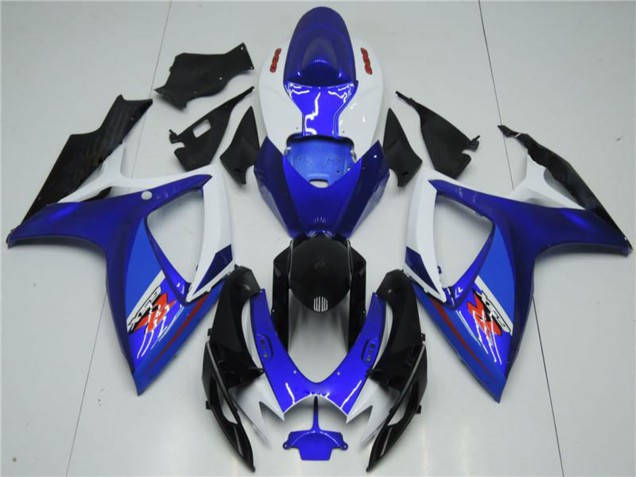 2006-2007 Suzuki GSXR 600/750 Motorcycle Fairing - White Blue Black Red Canada for Sale