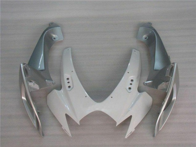 2006-2007 Suzuki GSXR 600/750 Motorcycle Fairings - White Silver Canada for Sale
