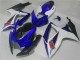 2006-2007 Suzuki GSXR 600/750 Motorcycle Fairings - White Blue Black Red Canada for Sale