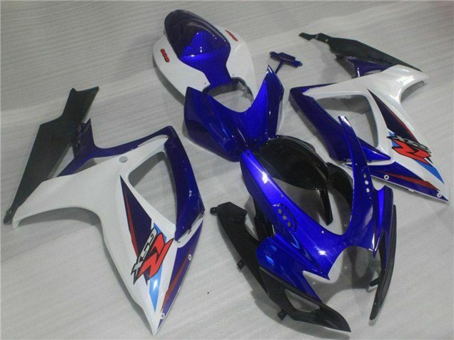 2006-2007 Suzuki GSXR 600/750 Motorcycle Fairings - White Blue Black Red Canada for Sale