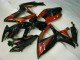 2006-2007 Suzuki GSXR 600/750 Motorcycle Fairings - Glossy Black Red Canada for Sale