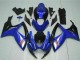 2006-2007 Suzuki GSXR 600/750 Motorcycle Fairings - Blue White Glossy Black Red Canada for Sale