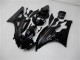 2006-2007 Yamaha YZF R6 Motorcycle Fairing Kits - Glossy Black Matte Black Canada for Sale
