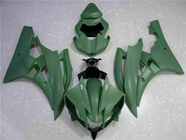 2006-2007 Yamaha YZF R6 Motorcycle Fairing - Army Green Canada for Sale