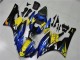 2006-2007 Yamaha YZF R6 Motorcycle Fairings - Blue Yellow Glossy Black Shark Canada for Sale