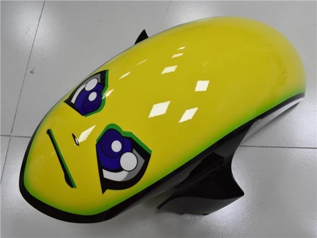 2006-2007 Yamaha YZF R6 Motorcycle Fairings - Blue Yellow Glossy Black Shark Canada for Sale