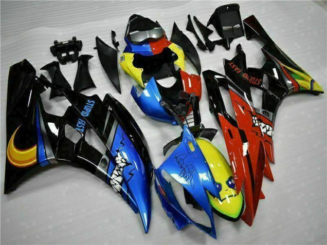 2006-2007 Yamaha YZF R6 Motorcycle Fairings - Yellow Blue Red Glossy Black Shark Canada for Sale