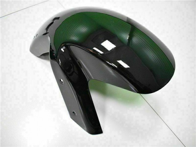 2006-2008 Kawasaki EX650 Motorcycle Fairings - Glossy Black Red Flame Canada for Sale