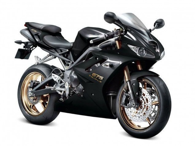 2006-2008 Triumph Daytona 675 Triple Bike Fairings - Glossy Black Canada for Sale