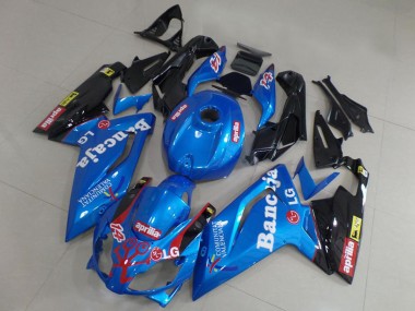 2006-2011 Aprilia RS125 Motorcycle Fairings - Blue Black Canada for Sale