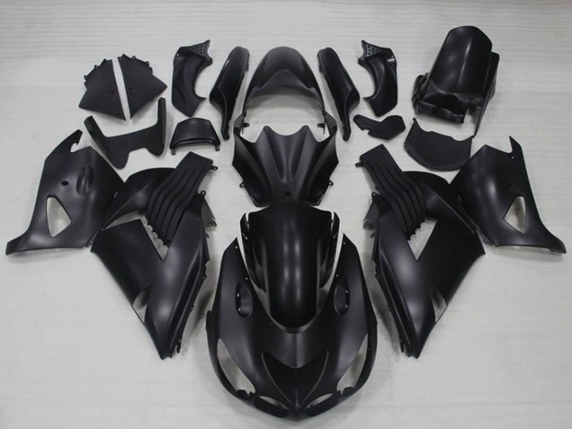 2006-2011 Kawasaki ZX14R ZZR1400 Motorcycle Fairings - Matte Black Canada for Sale