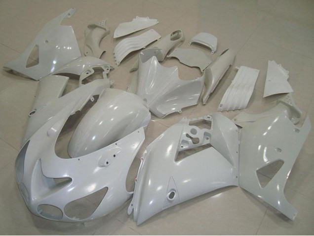 2006-2011 Kawasaki ZX14R ZZR1400 Motorcycle Fairings - White Canada for Sale