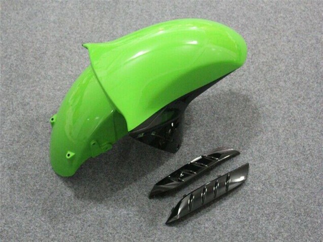 2006-2011 Kawasaki ZX14R ZZR1400 Motorcycle Fairing - Green Glossy Black Canada for Sale