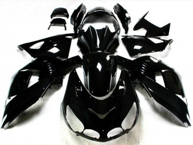 2006-2011 Kawasaki ZX14R ZZR1400 Motorcycle Fairings - Glossy Black Canada for Sale