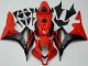 2007-2008 Honda CBR600RR Bike Fairings - Red Matte Black Canada for Sale