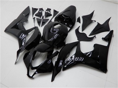2007-2008 Honda CBR600RR Motorcycle Fairings - Glossy Black Canada for Sale