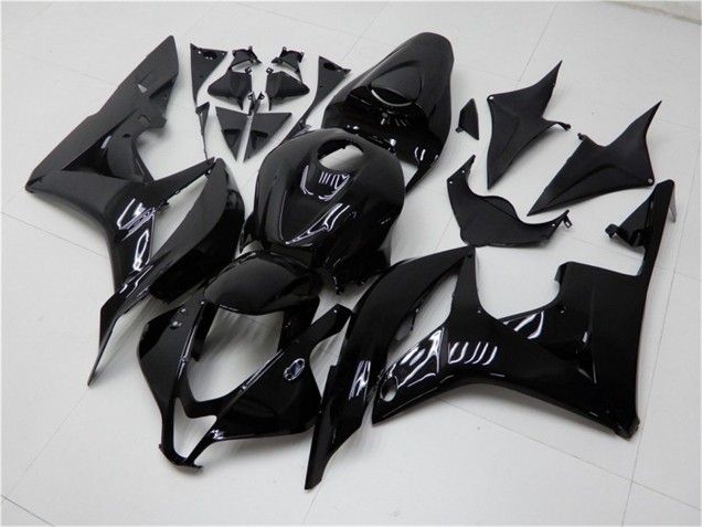 2007-2008 Honda CBR600RR Motorcycle Fairings - Glossy Black Canada for Sale