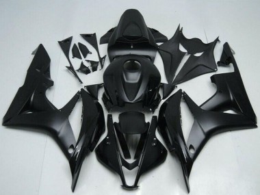 2007-2008 Honda CBR600RR Motorcycle Fairing Kits - Matte Black Canada for Sale