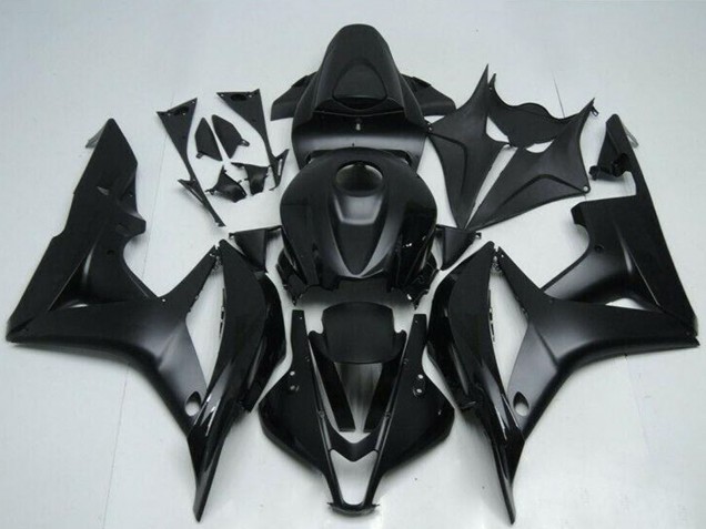 2007-2008 Honda CBR600RR Motorcycle Fairing Kits - Matte Black Canada for Sale