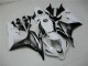 2007-2008 Honda CBR600RR Bike Fairings - White Glossy Black Canada for Sale