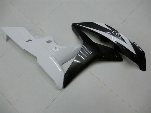 2007-2008 Honda CBR600RR Bike Fairings - White Glossy Black Canada for Sale