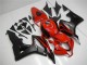 2007-2008 Honda CBR600RR Motorcycle Fairings - Red Matte Black with Decals Canada for Sale