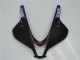 2007-2008 Honda CBR600RR Motorcycle Fairings - Matte Black Silver Grey Repsol Canada for Sale
