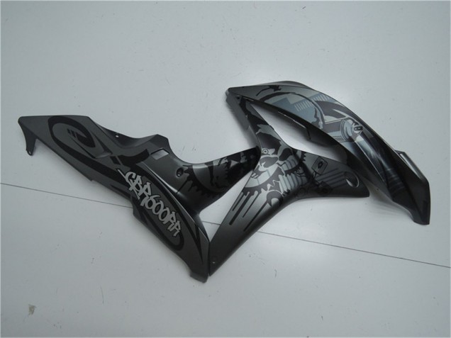 2007-2008 Honda CBR600RR Motorcycle Fairings - Matte Black Graffiti Canada for Sale