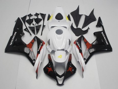 2007-2008 Honda CBR600RR Motorcycle Fairings - White Red Yellow Glossy Black Limited Edition Canada for Sale