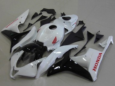 2007-2008 Honda CBR600RR Motorcycle Fairings - White Glossy Black Red Canada for Sale