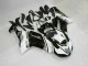 2007-2008 Kawasaki ZX6R Motorcycle Fairings - Black White Canada for Sale