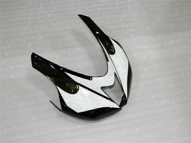 2007-2008 Kawasaki ZX6R Motorcycle Fairings - Black White Canada for Sale