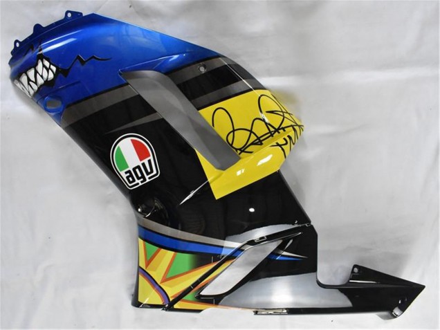 2007-2008 Kawasaki ZX6R Motorcycle Fairings - Blue Shark Canada for Sale