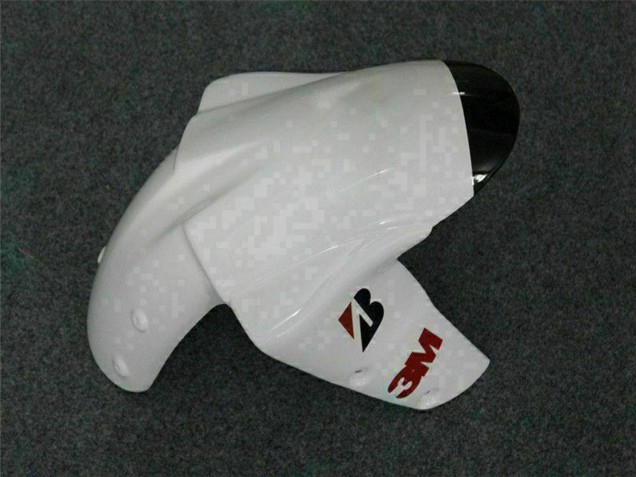 2007-2008 Kawasaki ZX6R Motorcycle Fairings - Black White Elf Canada for Sale